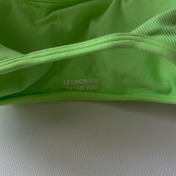 Dfyne Impact Backless Bandeau Neon Green - Picture 3 of 4